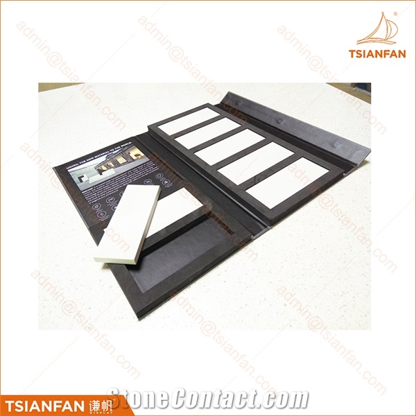 Quartz Stone Tile Paper Display Book
