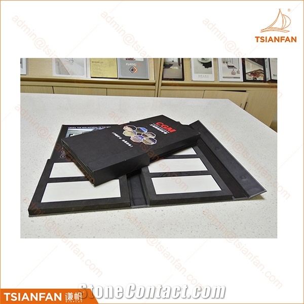Quartz Stone Tile Paper Display Book