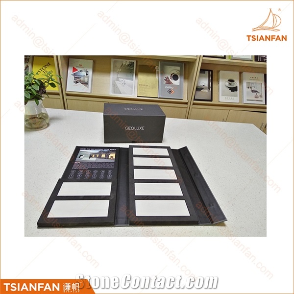 Quartz Stone Tile Paper Display Book