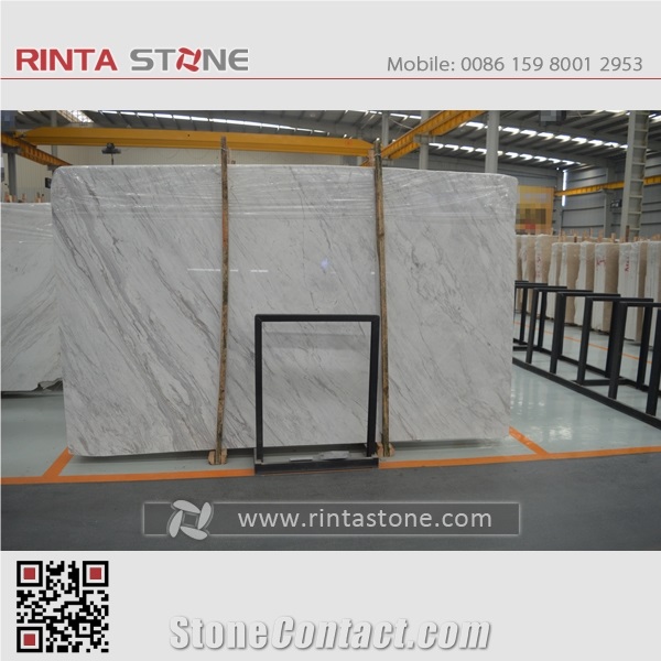 Greece White Marble Volakas Pyrgos Pirgo Pirgon Alas Gangsaw Slabs