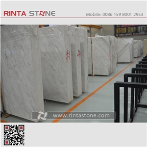 Greece White Marble Volakas Pyrgos Pirgo Pirgon Alas Gangsaw Slabs