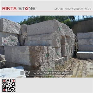 Marry Red Granite Rosa Spring Natural / Buff Stone Blocks Quarry