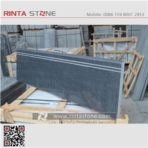 Nero Impala Granite G654 Black Sesame Gorgore Steps Stairs Riser