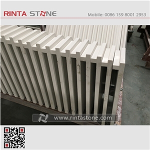 Quartz White Artificial Stone Kitchen Countertops
