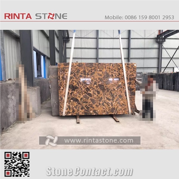 Royal Emperador Marble Yellow Golden King Portoro Gold Gangsaw Slabs