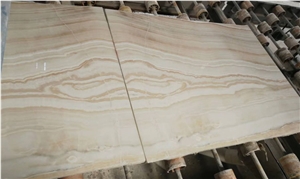 China Factory Price Vein Cut Translucent White Tiger Onyx