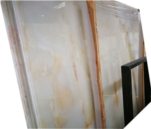 Cladding Onice Translucent Ice White Onyx