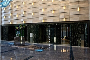 Black With Gold Veins  Portoro Gold Marble Slab
