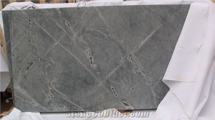 Premium Aquasol Light Silver Grey Granite Slabs
