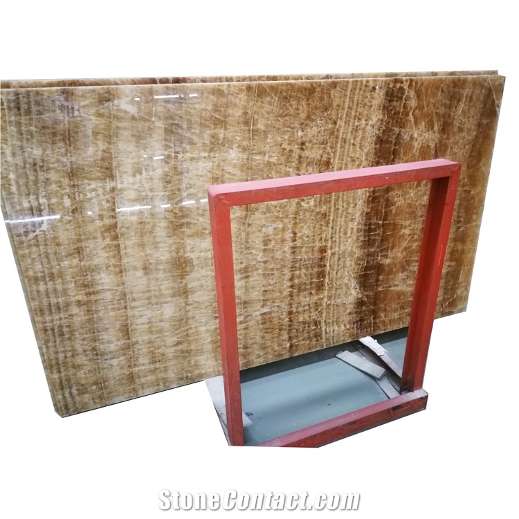 Promotion Cheap Price Jade Beige Brown Onice Onyx Slabs
