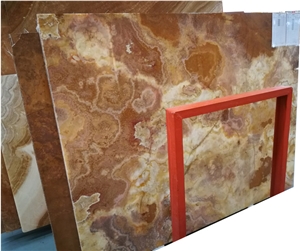 Promotion Cheap Price Jade Beige Brown Onice Onyx Slabs