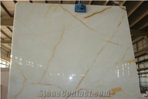 Aba White Onyx Polished Slabs