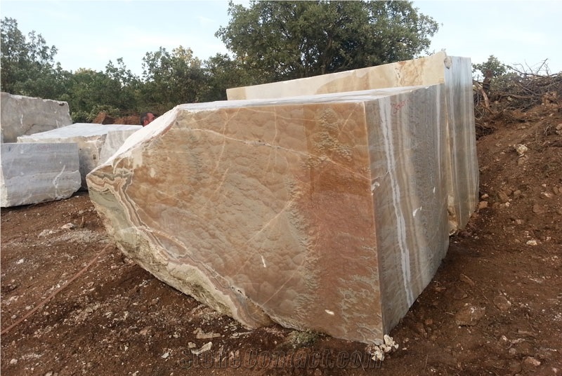 Honey Bubble Onyx, Champagne Onyx Blocks
