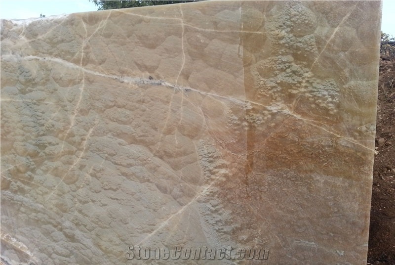 Honey Bubble Onyx, Champagne Onyx Blocks