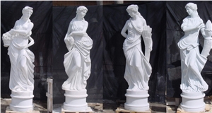 Four Season Statue Sculpture Western Statues Sculpture Garden Statue