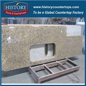 New Ventian Golden on Sale Worktops Granite Kitchen Countertop