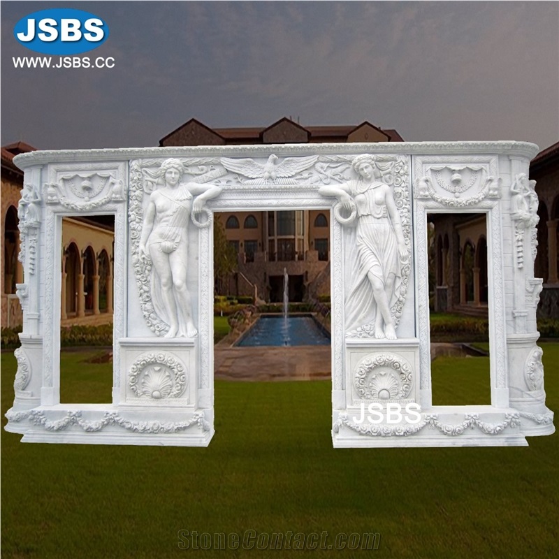 Stone Door Surround, Stone Door Frame. Marble Door