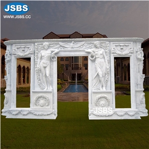 Stone Door Surround, Stone Door Frame. Marble Door