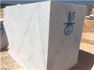 White Schirmann Marble Blocks