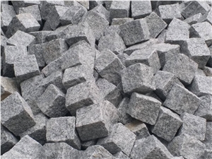 Grey Sandstone Cobbles, Courtyard Road Pavers