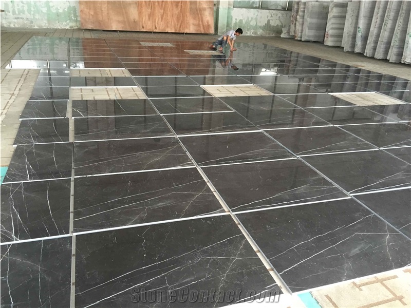 Popular Pietra Grey Honed Brown Marble Slabs