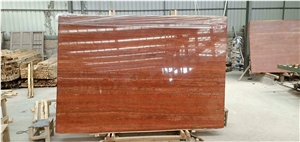 Azarshahr Red Travertine Block