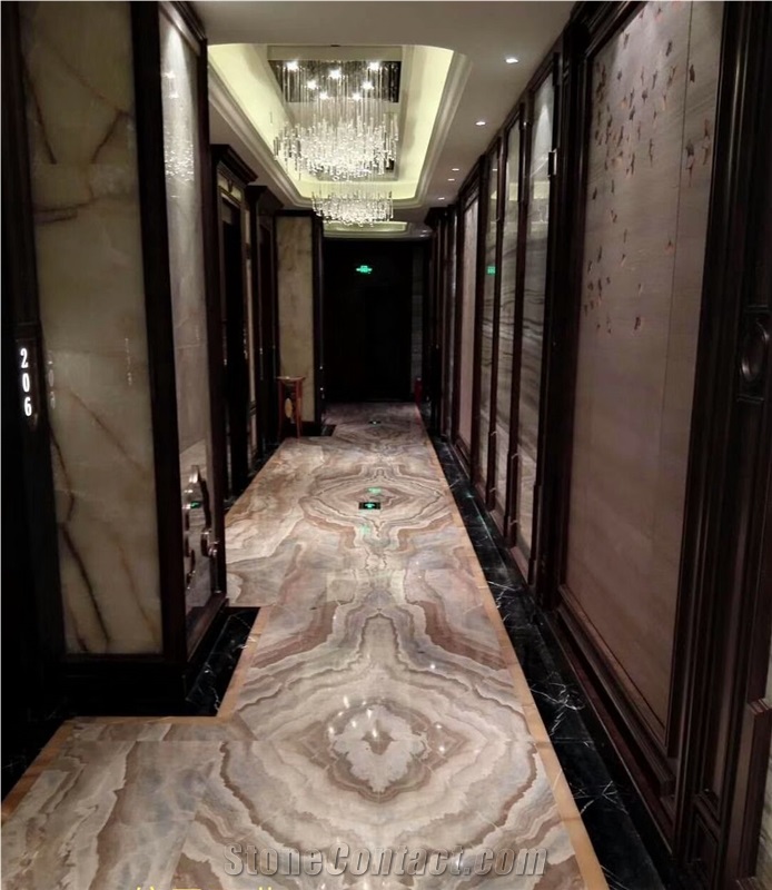 Blue Galaxy Marble Slabs Blue Marble from China Monet Sky for Wall