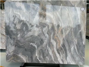 Blue Galaxy Marble Slabs Blue Marble from China Monet Sky for Wall
