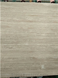 Cream Travertine for Exterial Wall and Floor Covering/Tiles