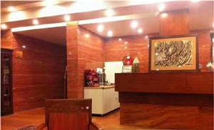 Iran Red Travertine for Interial and Exterial Wall and Floor Covering