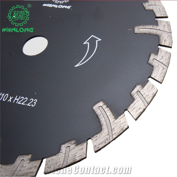 Sintered T Shape Dry Saw Blades for Granite Stone Cutting