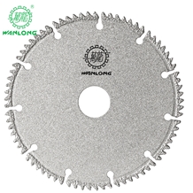 Vaccum Brazed Segmented Diamond Saw Blades for Marble Granite Steels