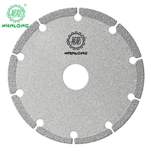 Vaccum Brazed Segmented Diamond Saw Blades for Marble Granite Steels