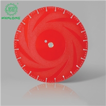Vaccum Brazed Segmented Diamond Saw Blades for Marble Granite Steels