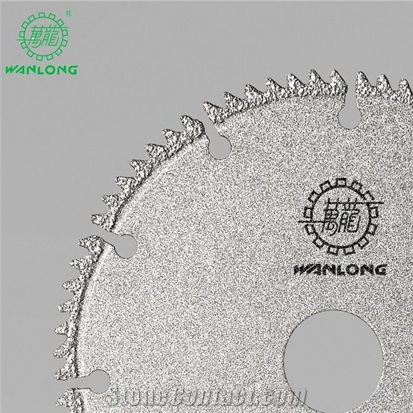 Vaccum Brazed Segmented Diamond Saw Blades for Marble Granite Steels