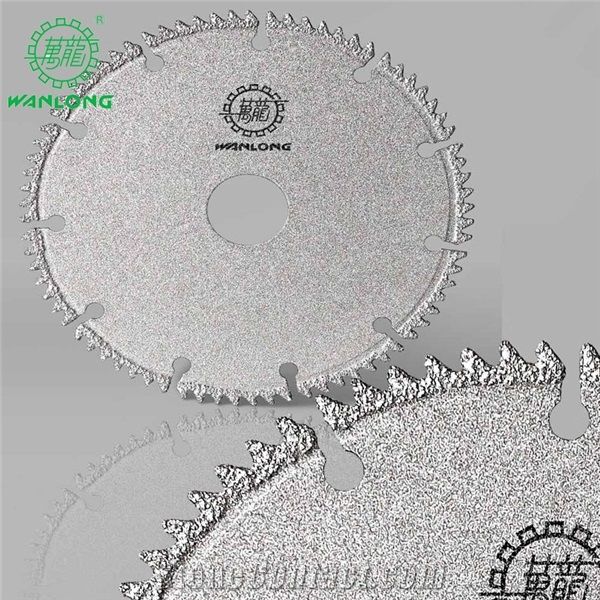 Vaccum Brazed Segmented Diamond Saw Blades for Marble Granite Steels