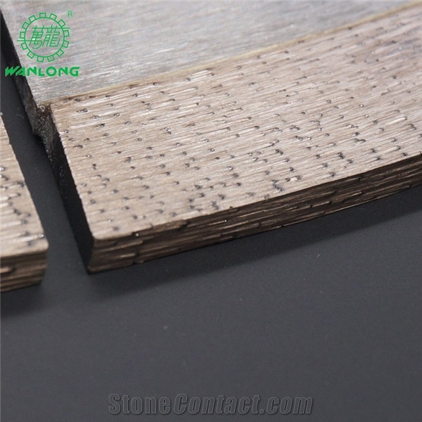 Wanlong Fast Arix/ Arrayed Diamond Saw Blades for Granite Cutting