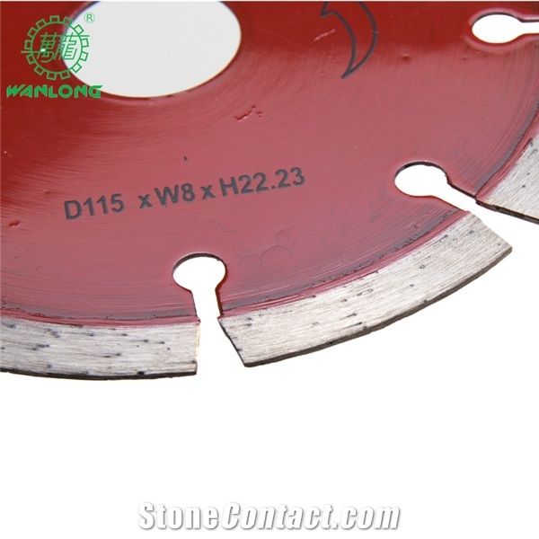 Wanlong Hot Pressed Granite and Marble Diamond Cutting Blades