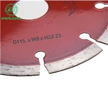 Wanlong Hot Pressed Granite and Marble Diamond Cutting Blades