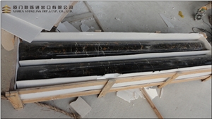 Portoro Gold Marble Column Black Marble Column