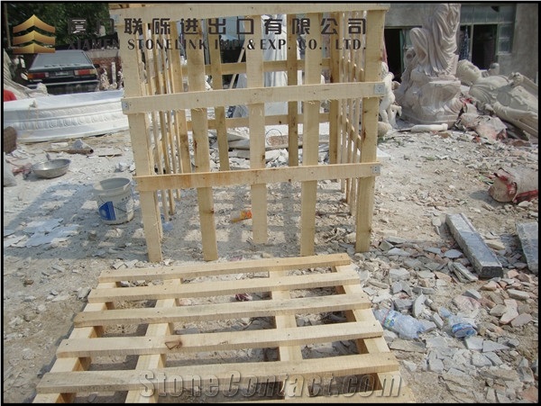 White Marble Roman Carving Column Base Pillar Base