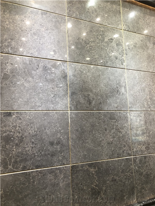 Chinese Net Grey Marble Slabs & Tiles
