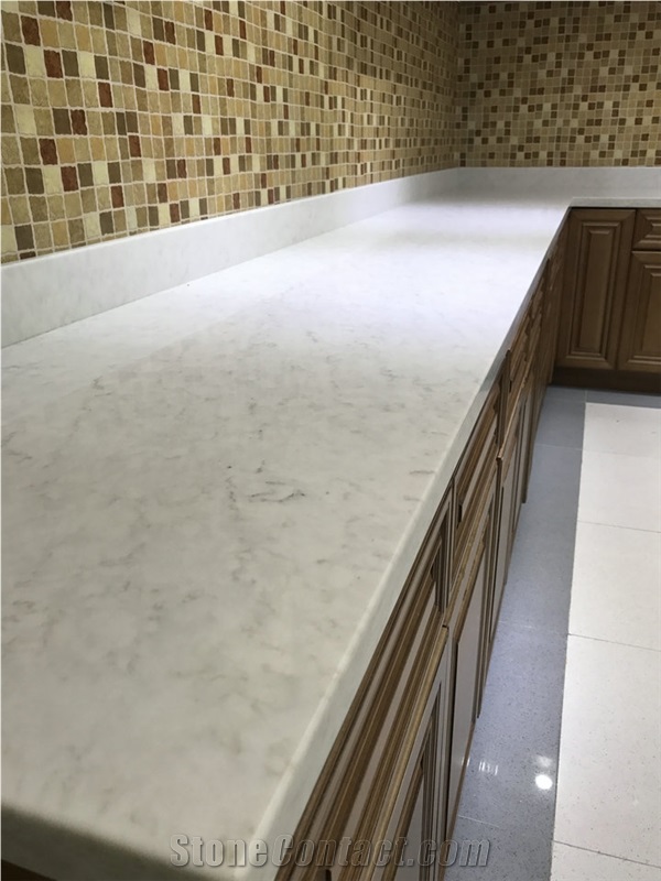 London Greey Quartz Slabs, Tiles for Countertops
