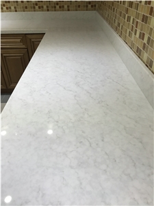 London Greey Quartz Slabs, Tiles for Countertops