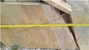 Golden Quartzite Flooring Tiles,Crazy Paving