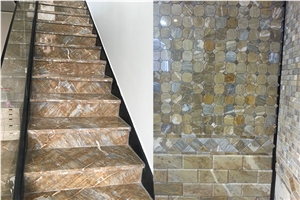 Emerald Golden Yellow Big Slabs and Blocks