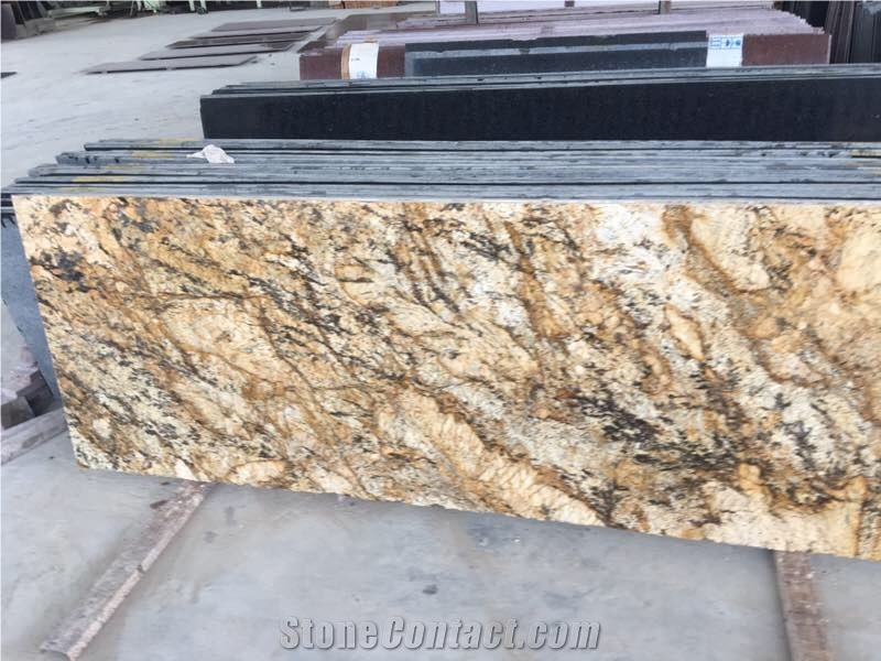 Alaska Gold Granite Slabs & Tiles