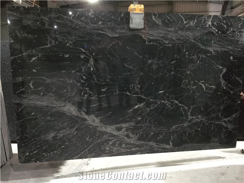 Forest Black Granite Tiles & Slabs