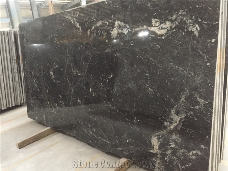 Forest Black Granite Tiles & Slabs
