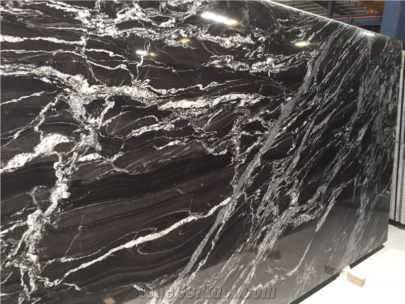 Forest Black Granite Tiles & Slabs